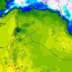 العراق | مرتفع جوي يؤثر على الدولة إعتباراً من الخميس وطقس مُشمس ومُستقر  