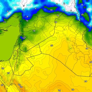العراق | ارتفاع آخر على درجات الحرارة الثلاثاء في المناطق الوسطى والجنوبية مع ظهور السُحب على ارتفاعات مختلفة  