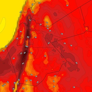 الخميس | طقس حار مع نشاط الرياح الشمالية الغربية عصرًا........