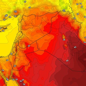 العراق | حالة الطقس المُتوقعة يوم الأربعاء 19/5/2021