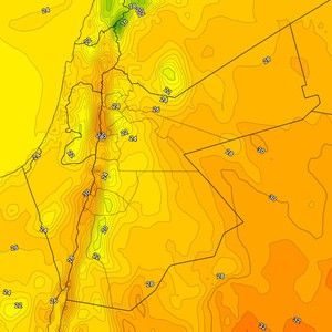 الأردن : انتهاء تأثيرات حالة عدم الاستقرار السبت وطقس لطيف نهارا في اغلب المناطق