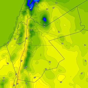 الأردن | ارتفاع قليل على درجات الحرارة الأحد مع ظهور الغيوم المُنخفضة  