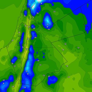 الأردن | انخفاض قليل على درجات الحرارة الأحد مع ظهور السُحب على ارتفاعات مختلفة