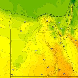 طقس مصر | نشاط مُتوقع للرياح الشمالية على قناة السويس وشواطئ البحر الأحمر الأحد