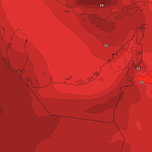 الإمارات - نهاية الأسبوع | تراجع كبير على حدة الاحوال الجوية غير المُستقرة وبقاء فرص الامطار واردة في بعض المناطق
