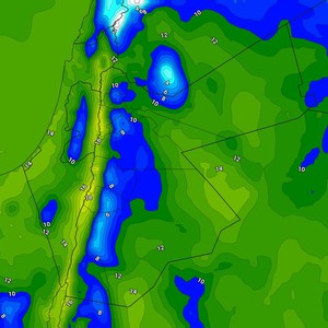 الأردن | طقس بارد مع فرصة لهُطول زخات متفرقة من الأمطار الأربعاء