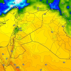 العراق | درجات حرارة أعلى من مُعدلاتها الاربعاء وازدياد برودة الطقس ليلاً 