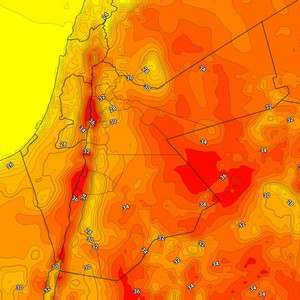 الأردن | انخفاض إضافي طفيف على درجات الحرارة الثلاثاء واستمرار فرص الامطار على بعض المناطق