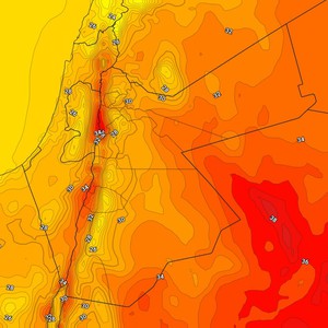 الأردن | طقس خريفي مُعتدل في الجبال السبت يميل للحرارة خلال ساعات الظهيرة والعصر     