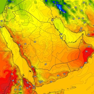 الكويت | ارتفاع قليل على درجات الحرارة الإثنين مع نشاط للرياح الشمالية الغربية 