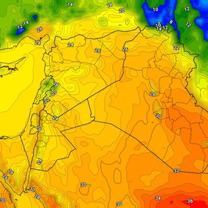 العراق | حالة الطقس المُتوقعة الأربعاء 27/10/2021    