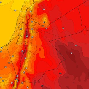 الأردن | ارتفاع إضافي قليل على درجات الحرارة الأحد لتُصبح أعلى من مُعدلاتها     