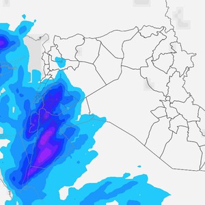 Jordan: A drastic change in weather is expected Wednesday evening and night, with thunderstorms and rain.