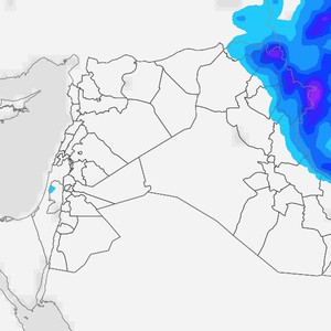 العراق | استمرار فرص هطول الأمطار والثلوج فوق القمم الشمالية الخميس 