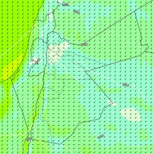تنبيه | رياح نشطة تؤثر سلباً على مخيمات النازحين في غـ.ـ.زَّة الأيام القادمة