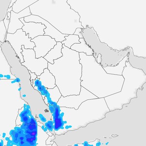 السعودية | زخات امطار رعدية على جازان وعسير الخميس