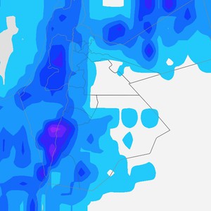 أحوال جوية غير مستقرة تنشأ ما بعد الظهر والعصر و زخات رعدية غزيرة من الأمطار متوقعة في أجزاء جنوب المملكة