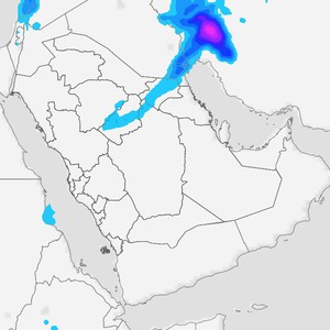 الكويت - نهاية الأسبوع | جبهة هوائية تعبر الكويت فجر الجمعة تسبب حالة من عدم الاستقرار الجوي وعودة درجات الحرارة للانخفاض 