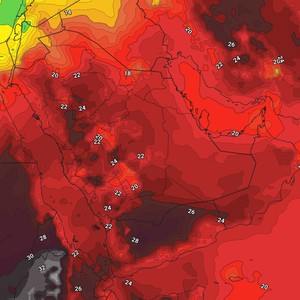 الكويت | استمرار تأثير الكُتلة الهوائية الحارة على البلاد بالتزامن مع اجازة العيد