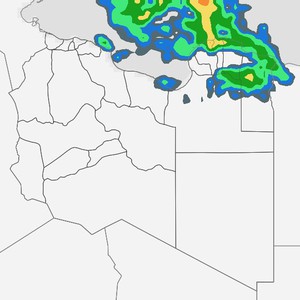 ليبيا | الاضطرابات الجوية مستمرة على اجزاء من الولايات الشمالية الخميس ونهاية الأسبوع     