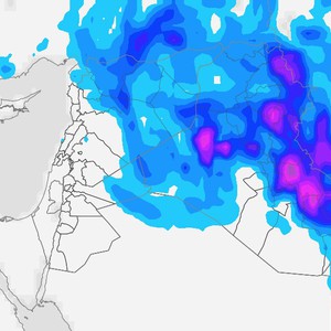العراق | حالة قوية من عدم الاستقرار الجوي تستوجب الانتباه من مخاطر تشكل السيول الأحد
