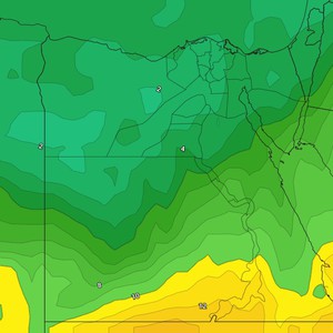 مصر | تراجع فُرص الأمطار وارتفاع قليل على درجات الحرارة نهاية الأسبوع