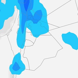 الأردن | انخفاض ملموس على درجات الحرارة الخميس وفرصة لزخات محلية رعدية من الأمطار بعد الظهر