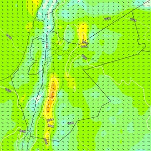 الأردن | تنبيه من خطر شدة سرعة الرياح التي قد تلامس هباتها ال100كم/ساعة الأربعاء   