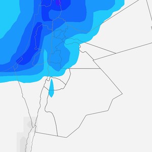 الأربعاء | بدء تأثر المملكة بمنخفض جوي مصنف من الدرجة الثانية (اعتيادي) 