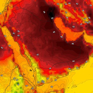 الكويت | تنبيه من اشتداد الموجة الحارة ومن الغُبار خلال الأيام القادمة      