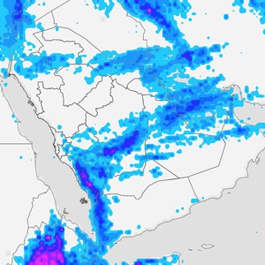 National Center of Meteorology | Heavy rain accompanied by hail and flash floods in 7 regions