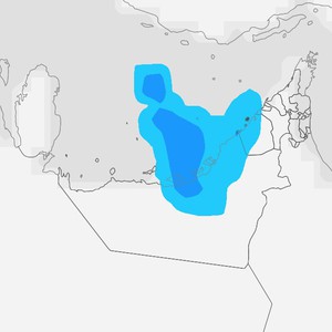 الإمارات - المركز الوطني | فرصة لسقوط زخات خفيفة إلى متوسطة من الأمطار على هذه المناطق يومي الأحد والاثنين