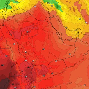 الكويت | حالة الطقس ودرجات الحرارة المُتوقعة نهاية الأسبوع