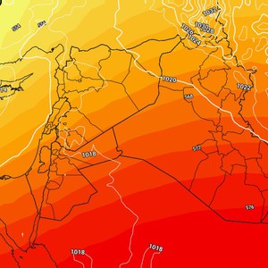 الأردن | مرتفع جوي جديد يؤثر على المملكة الأيام القادمة