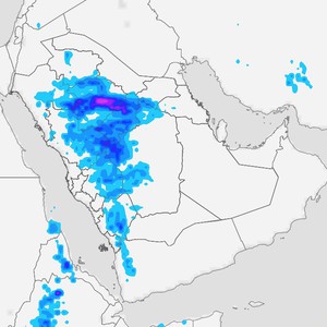 اتساع رقعة الأمطار  الرعدية يوم غد السبت وهذه المناطق المتوقع أن تشملها فرص الأمطار 