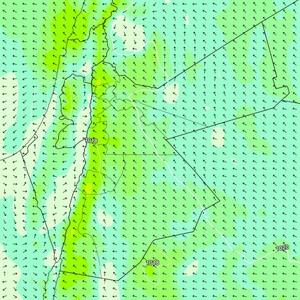 الأردن | المملكة تبقى تحت تأثير المرتفع الجوي السيبيري الأربعاء ورياح جنوبية شرقية مُعتدلة السرعة تزيد الشعور بالبرودة