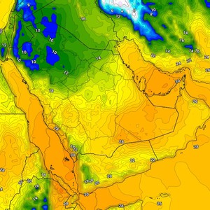السعودية | انخفاض آخر على درجات الحرارة الأربعاء وطقس بارد ليلاً شمال المملكة