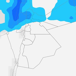 الأردن | امتداد لمنخفض جوي بعيد يومي الجمعة والسبت و فرص لبعض الأمطار على فترات متباعدة في شمال ووسط المملكة