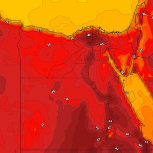 هام جمهورية مصر العربية حر تموز يشتد والحرارة تتجاوز الـ40 مئوي في القاهرة في هذ التوقيت و لعدة أيام