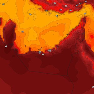 الإمارات | حالة الطقس المُتوقعه يوم الخميس 20/5/2021