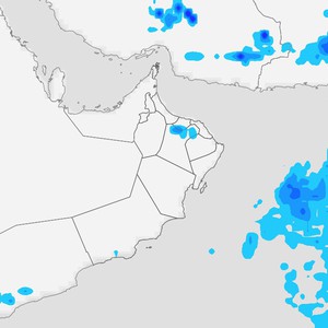 مناطق في السلطنة متوقع أن تشملها فرص الأمطار يوم غد الإثنين