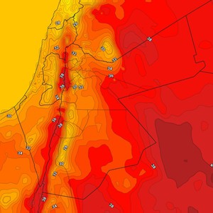 الأردن: تعرف على حالة الطقس المتوقعة يوم الثلاثاء 5/8/2025