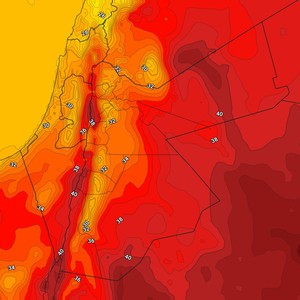 الأردن | طقس صيفي إعتيادي الثلاثاء مع نشاط للرياح الغربية عصراً ومساءً