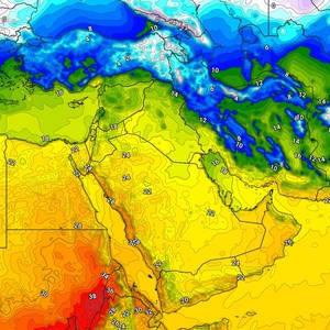 درجات حرارة عشرينية تشمل 13 عاصمة عربية في عمق الشتاء.. التفاصيل