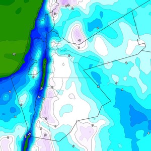 الأردن | تنبيه من برودة قارسة ودرجات حرارة حول إلى مادون الصفر المئوي ترافق المنخفض الجوي