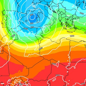 عواصف شتوية محملة بالأمطار شديدة الغزارة والثلوج تؤثر على عدة دول عربية