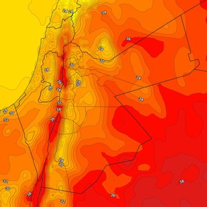 Jordanie | Des températures autour de leur moyenne mardi, avec l&#39;apparition de nuages bas