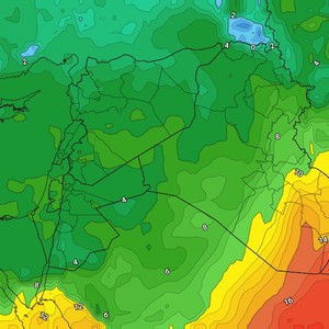 العراق | امتداد مُنخفض جوي للمناطق الشمالية يجلب انخفاض على درجات الحرارة وامطار غزيرة وثلوج فوق القمم الشاهقة الأربعاء