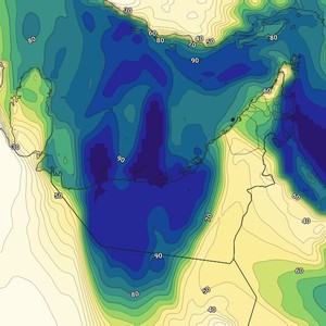 الإمارات - المركز الوطني للأرصاد | حالة الطقس المُتوقعة خلال نهاية الأسبوع وتوقعات بفرص لتشكل الضباب