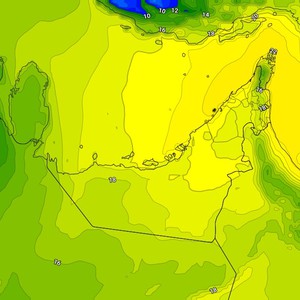 الإمارات - المركز الوطني | فرصة لسقوط الأمطار الأيام القادمة مع انخفاض ملحوظ في درجات الحرارة   